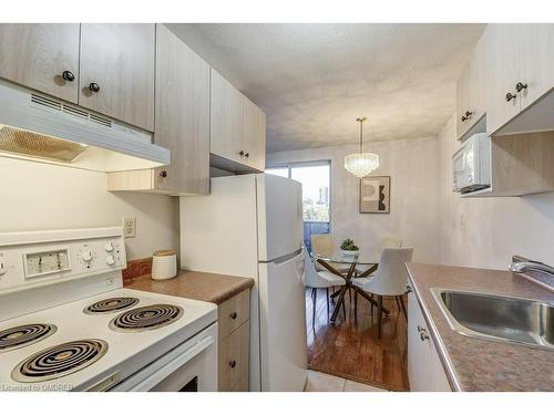 201-81 Charlton Avenue E, Hamilton, ON - Indoor Photo Showing Kitchen