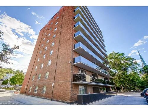 201-81 Charlton Avenue E, Hamilton, ON - Outdoor With Balcony