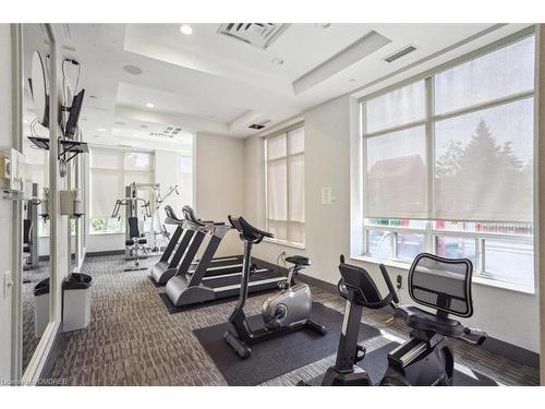 2113-55 Strathaven Drive, Mississauga, ON - Indoor Photo Showing Gym Room