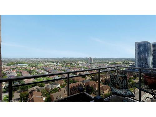 2113-55 Strathaven Drive, Mississauga, ON - Outdoor With Balcony With View