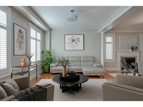 2452 Northridge Trail, Oakville, ON - Indoor Photo Showing Living Room