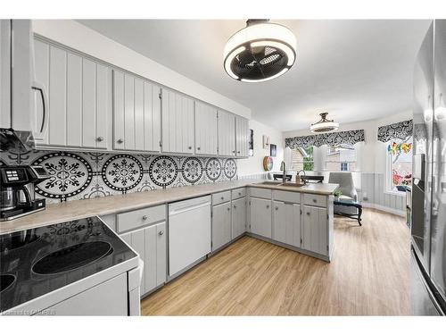 15-2155 Duncaster Drive, Burlington, ON - Indoor Photo Showing Kitchen With Double Sink