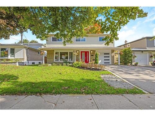 349 Delrex Boulevard, Halton Hills, ON - Outdoor With Deck Patio Veranda With Facade