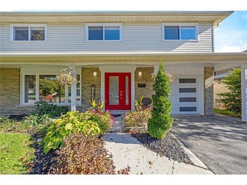 349 Delrex Boulevard, Halton Hills, ON - Outdoor With Deck Patio Veranda With Facade