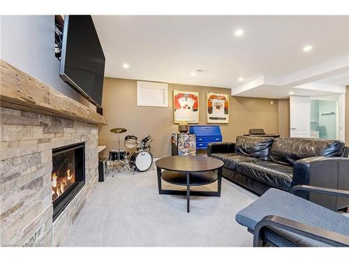 279 Leiterman Drive, Milton, ON - Indoor With Fireplace