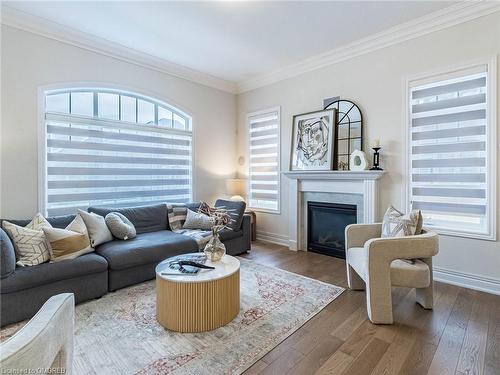 95 Viva Gardens Gardens, Oakville, ON - Indoor Photo Showing Living Room With Fireplace