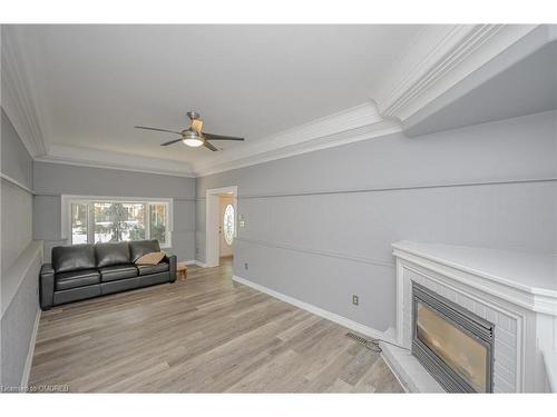 374 Spruce Street, Oakville, ON - Indoor Photo Showing Living Room With Fireplace