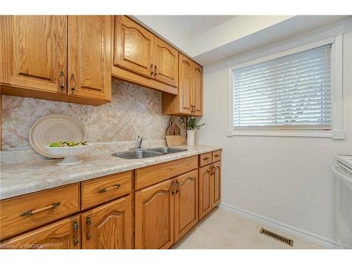 19-561 Childs Drive, Milton, ON - Indoor Photo Showing Kitchen With Double Sink