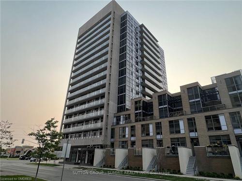 1103-1940 Ironstone Drive, Burlington, ON - Outdoor With Balcony With Facade