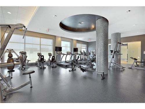 1313-55 Speers Road, Oakville, ON - Indoor Photo Showing Gym Room