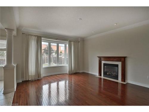 1523 Arrowhead Road, Oakville, ON - Indoor Photo Showing Living Room With Fireplace