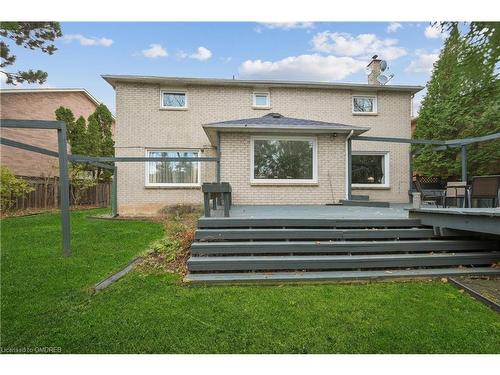 1106 Fieldstone Circle, Oakville, ON - Outdoor With Deck Patio Veranda