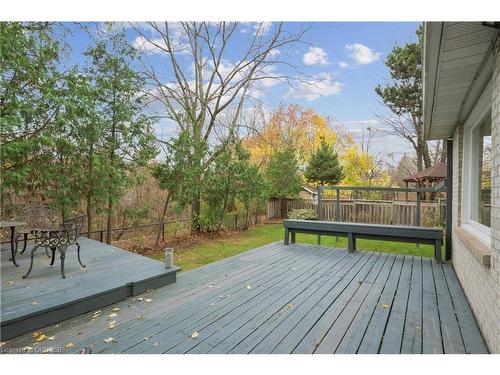 1106 Fieldstone Circle, Oakville, ON - Outdoor With Deck Patio Veranda