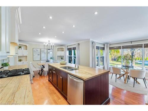 1275 Montrose Abbey Drive, Oakville, ON - Indoor Photo Showing Kitchen With Double Sink