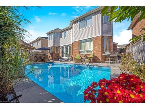 1326 Marshall Crescent, Milton, ON - Outdoor With In Ground Pool