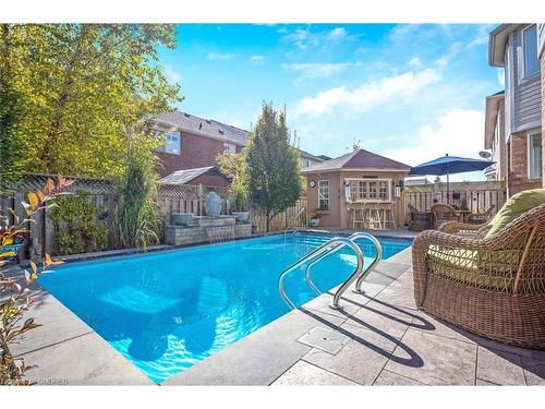 1326 Marshall Crescent, Milton, ON - Outdoor With In Ground Pool