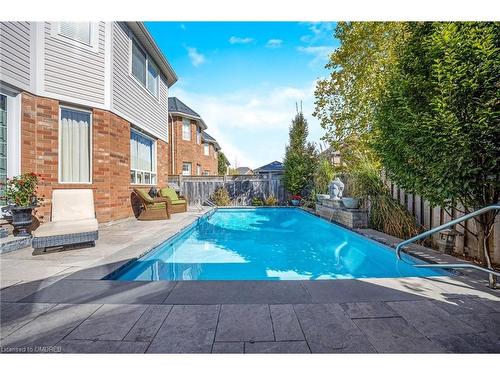 1326 Marshall Crescent, Milton, ON - Outdoor With In Ground Pool