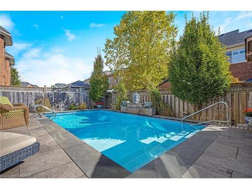 1326 Marshall Crescent, Milton, ON - Outdoor With In Ground Pool With Backyard