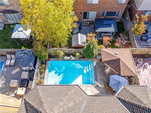 1326 Marshall Crescent, Milton, ON - Outdoor With In Ground Pool