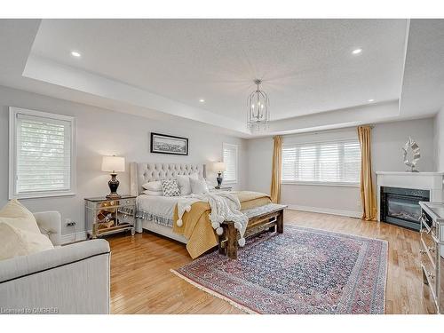 2-128 Morden Road, Oakville, ON - Indoor Photo Showing Other Room With Fireplace