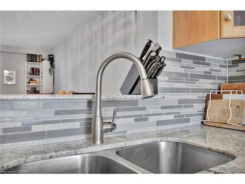 17-3480 Upper Middle Road, Burlington, ON - Indoor Photo Showing Kitchen With Double Sink