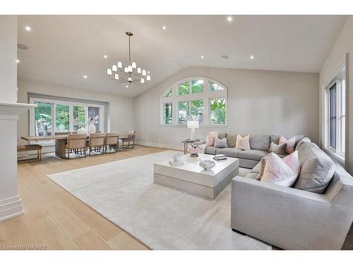 1312 Duncan Road, Oakville, ON - Indoor Photo Showing Living Room With Fireplace