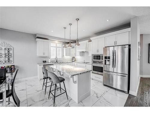 309 Vienna Street Street, Hamilton, ON - Indoor Photo Showing Kitchen With Stainless Steel Kitchen With Upgraded Kitchen