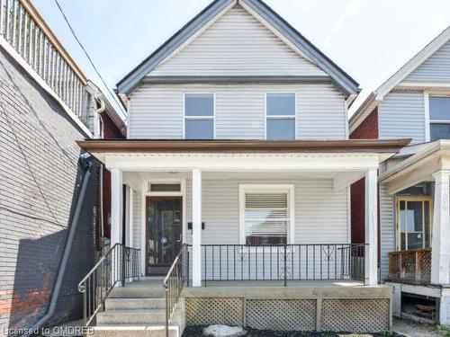 186 Sherman Avenue N, Hamilton, ON - Outdoor With Deck Patio Veranda With Facade