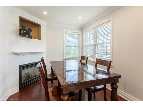 402 Guelph Line, Burlington, ON - Indoor Photo Showing Dining Room With Fireplace