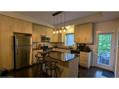 90 Robert Peel Road, Kitchener, ON - Indoor Photo Showing Kitchen With Stainless Steel Kitchen With Double Sink