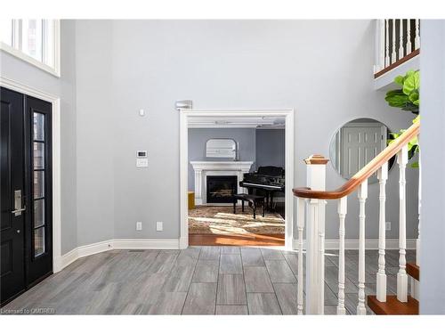 1209 Bowman Drive, Oakville, ON - Indoor Photo Showing Other Room With Fireplace