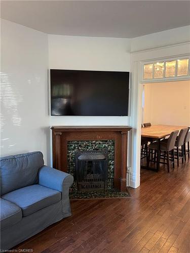 1117 Richmond Street, London, ON - Indoor Photo Showing Living Room With Fireplace