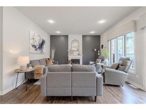 58 Mission Road, Brantford, ON - Indoor Photo Showing Living Room With Fireplace