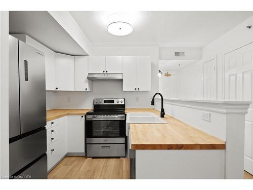 304-1479 Maple Avenue, Milton, ON - Indoor Photo Showing Kitchen With Double Sink