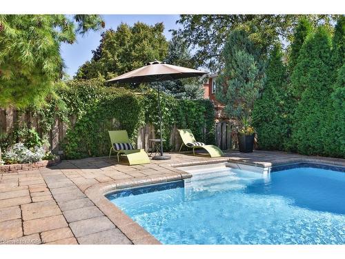 2108 Schoolmaster Circle, Oakville, ON - Outdoor With In Ground Pool With Backyard