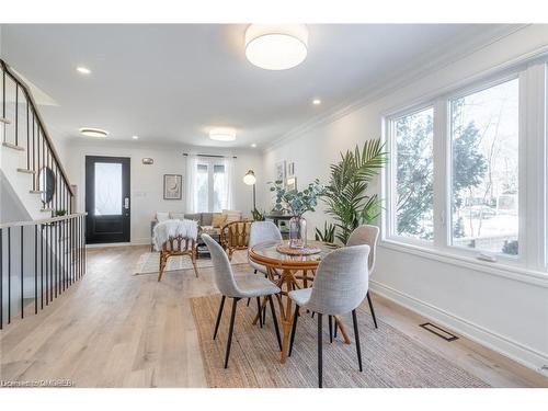 Upper-1 Edward Street, Hamilton, ON - Indoor Photo Showing Dining Room