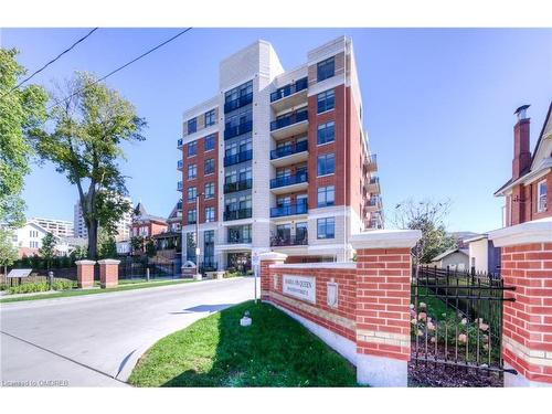 413-399 Queen Street S, Kitchener, ON - Outdoor With Balcony With Facade