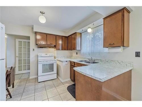 82 Terra Cotta Crescent, Brampton, ON - Indoor Photo Showing Kitchen With Double Sink