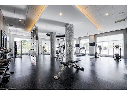 209-65 Speers Road, Oakville, ON - Indoor Photo Showing Gym Room