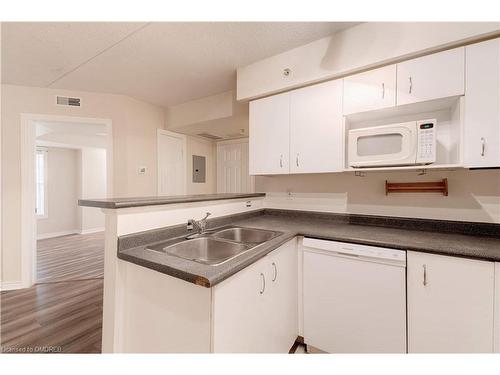 306-1460 Bishops Gate, Oakville, ON - Indoor Photo Showing Kitchen With Double Sink