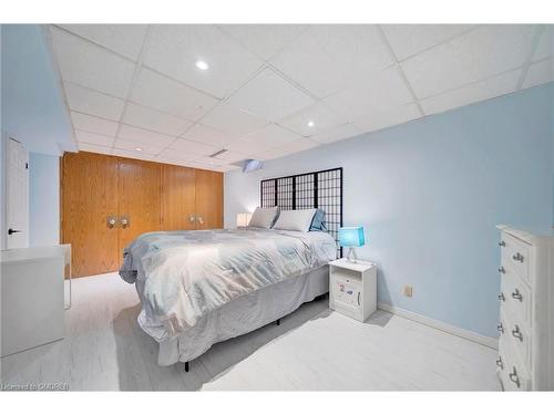 151 Torrance Woods, Brampton, ON - Indoor Photo Showing Bedroom With Fireplace