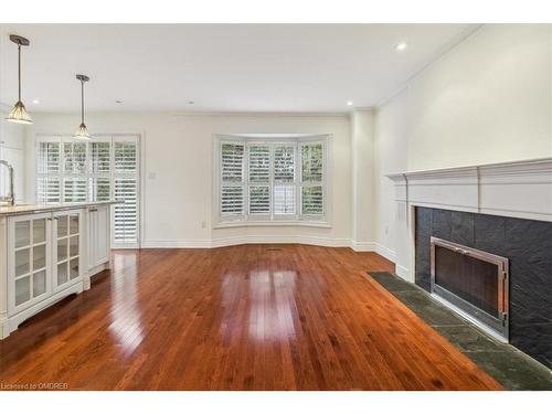 172 River Oaks Boulevard E, Oakville, ON - Indoor Photo Showing Living Room With Fireplace