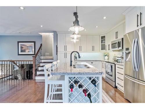 24 Willis Drive, Brampton, ON - Indoor Photo Showing Kitchen With Stainless Steel Kitchen With Double Sink With Upgraded Kitchen