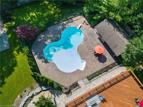 27 Mcdougall Road, Waterloo, ON - Outdoor With In Ground Pool