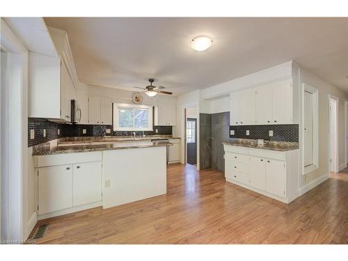 550 Silver Street, Mount Forest, ON - Indoor Photo Showing Kitchen With Double Sink