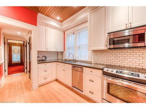 33 Margaret Avenue, Kitchener, ON - Indoor Photo Showing Kitchen With Double Sink