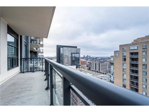 1306-155 Caroline Street S, Waterloo, ON - Outdoor With Balcony With View