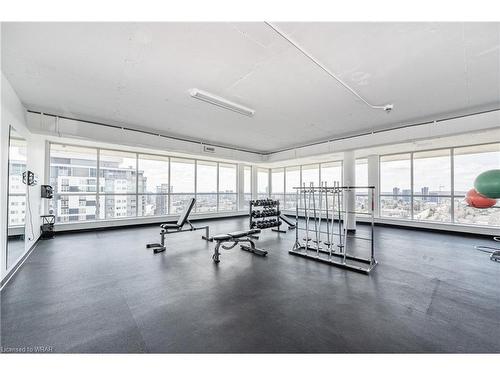207-375 King Street N, Waterloo, ON - Indoor Photo Showing Gym Room