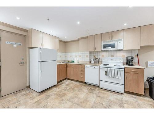 1106-250 Glenridge Drive, Waterloo, ON - Indoor Photo Showing Kitchen With Double Sink