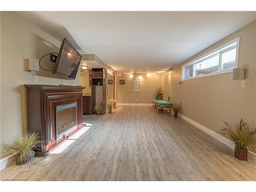 11 Belmont Avenue W, Kitchener, ON - Indoor With Fireplace